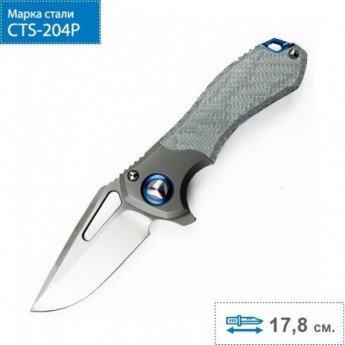 Нож MARFIONE CUSTOM PROTOCOL SILWER TWILL
