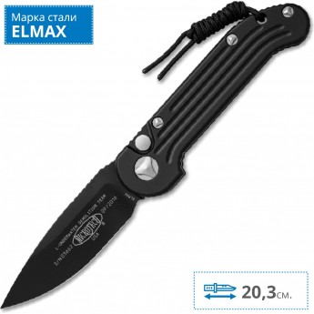 Нож MICROTECH LUDT BLACK MT_135-1 Нож MICROTECH LUDT BLACK MT_135-1